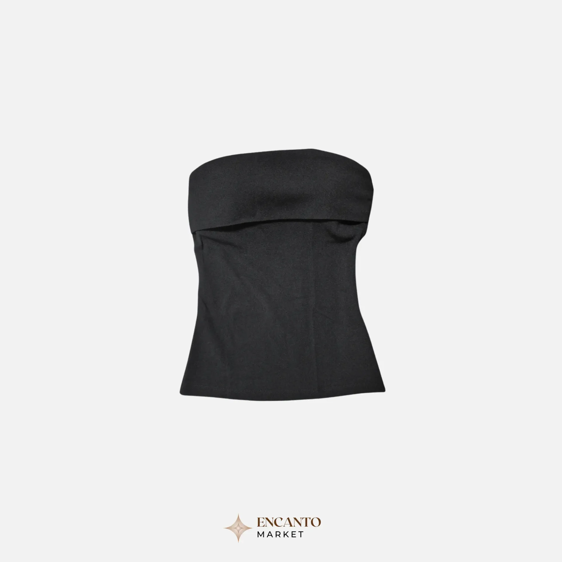 Top tubo con abertura lateral