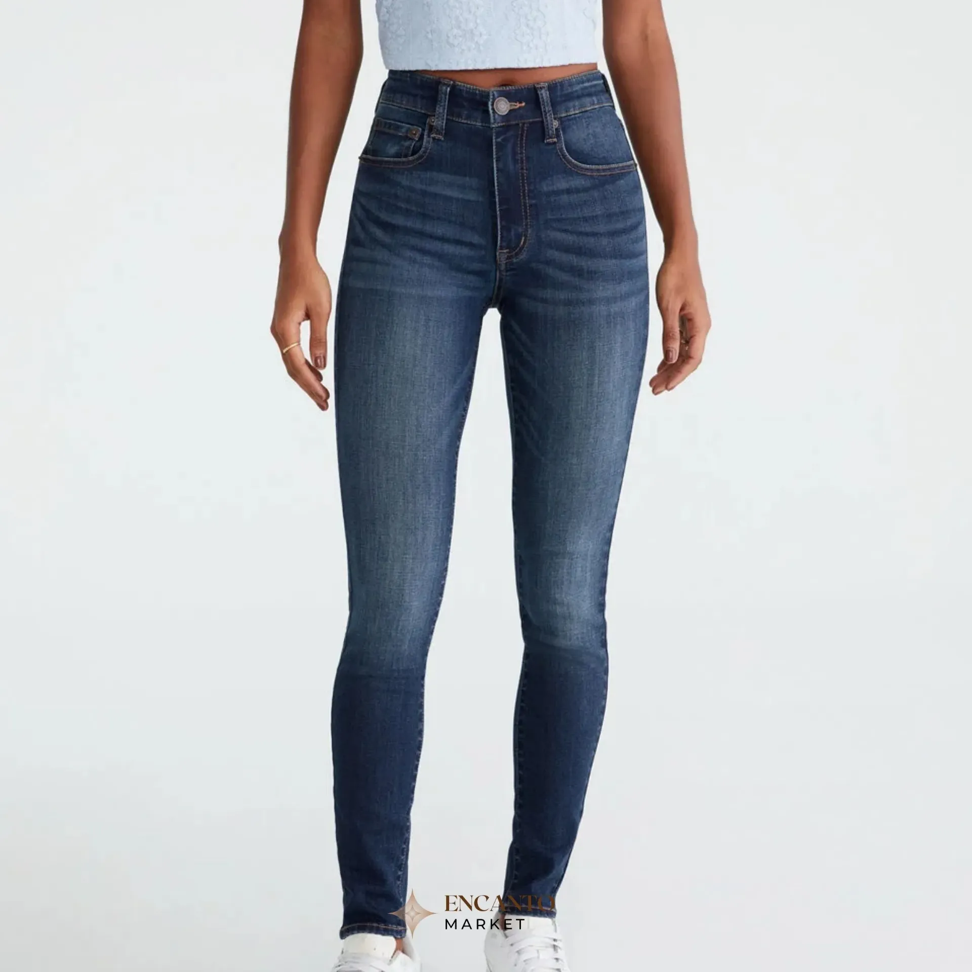 High-Rise Skinny jean stretchy US10