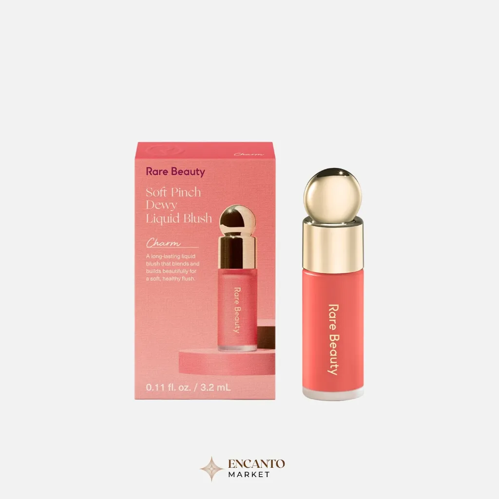 Mini Soft Pinch Liquid Blush (Charm – coral pink (dewy))