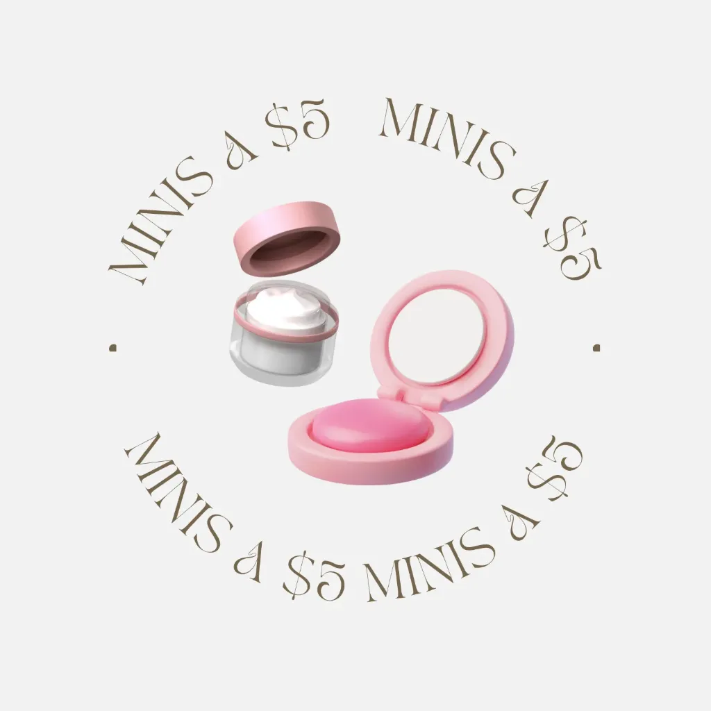 ✨ ¡Minis a solo $5! ✨