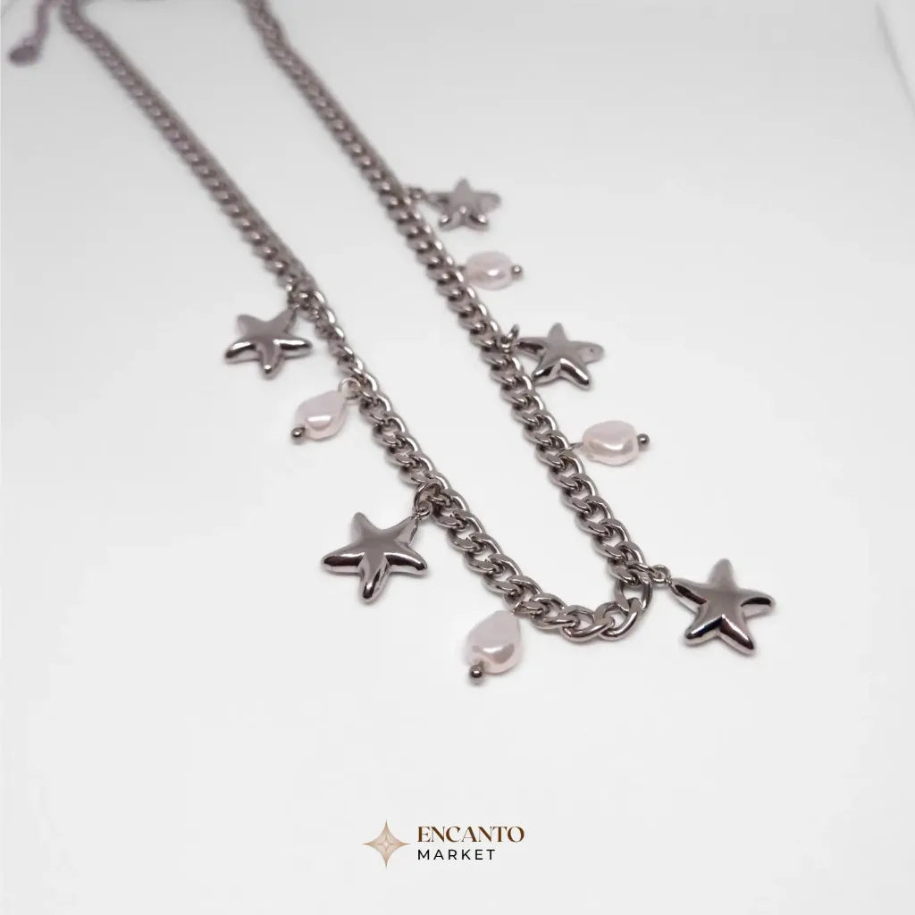 Collar de charms Stellar Pearl