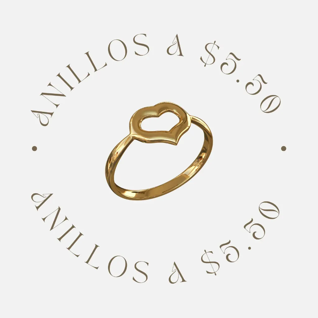 ¡ANILLOS A $5.50! (Estilo 1)