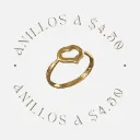 ¡ANILLOS A $4.50!