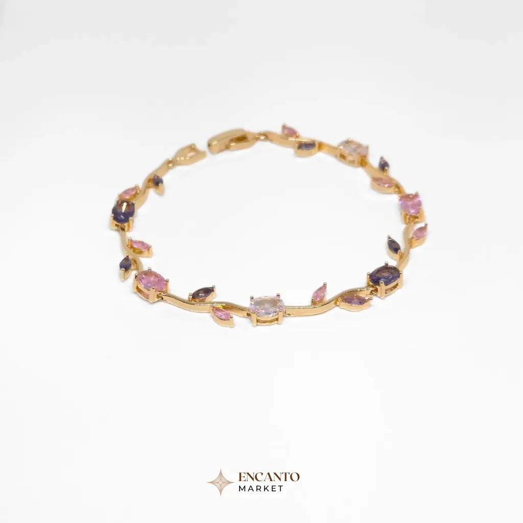 Brazalete de tulipanes