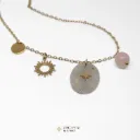 Collar con colgantes veraniegos