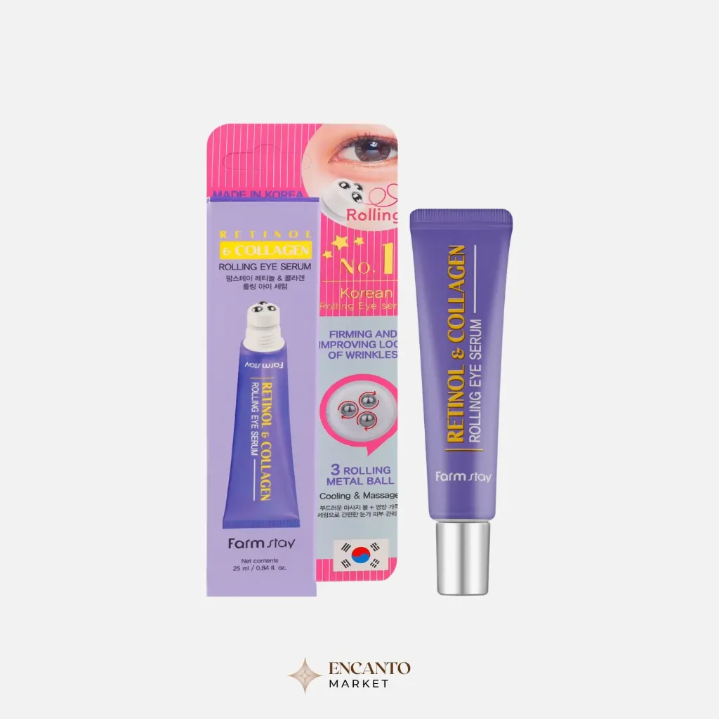 Serum Para Ojos Con Retinol, Niacinamida y Colágeno