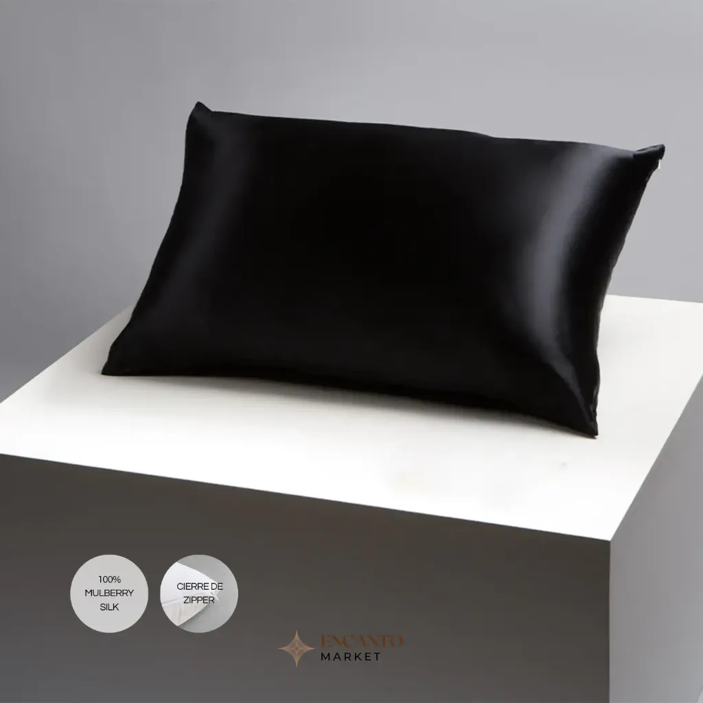 Funda de Almohada 100% Seda Mulberry – 60x40 cm