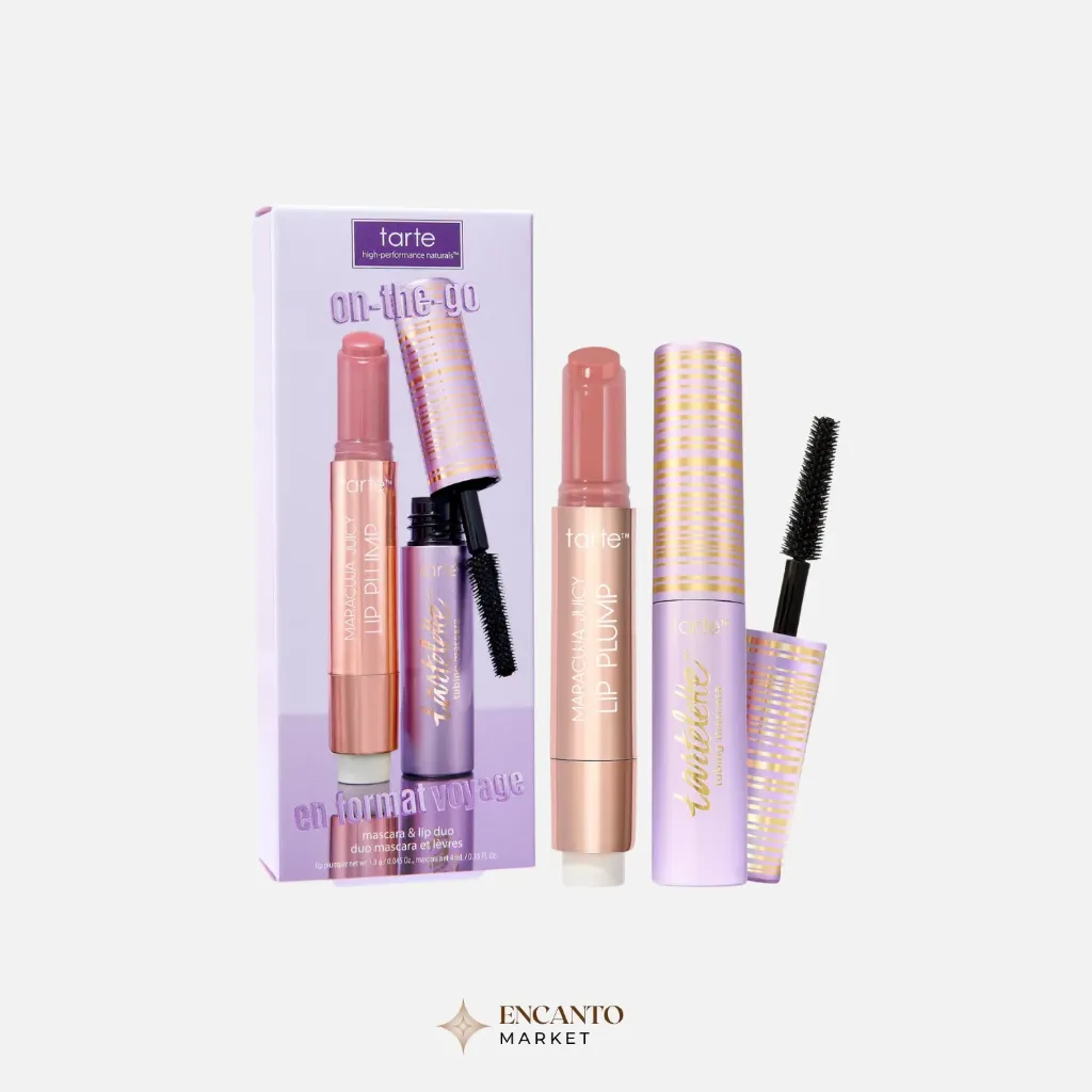 on-the-go mascara & lip duo set